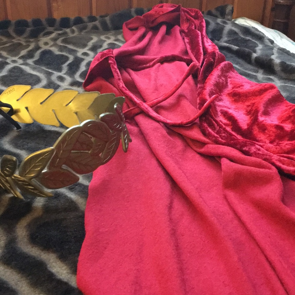 Cape and crown combo!